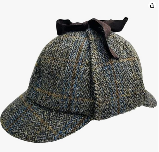 Sherlock Holmes Deerstalker Hat