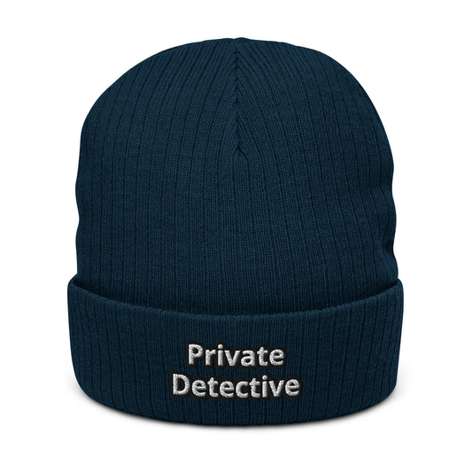 Ribbed knit beanie | Private Detective
